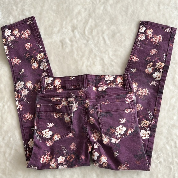H&M Floral Jeans Size 8-9 - Picture 4 of 5